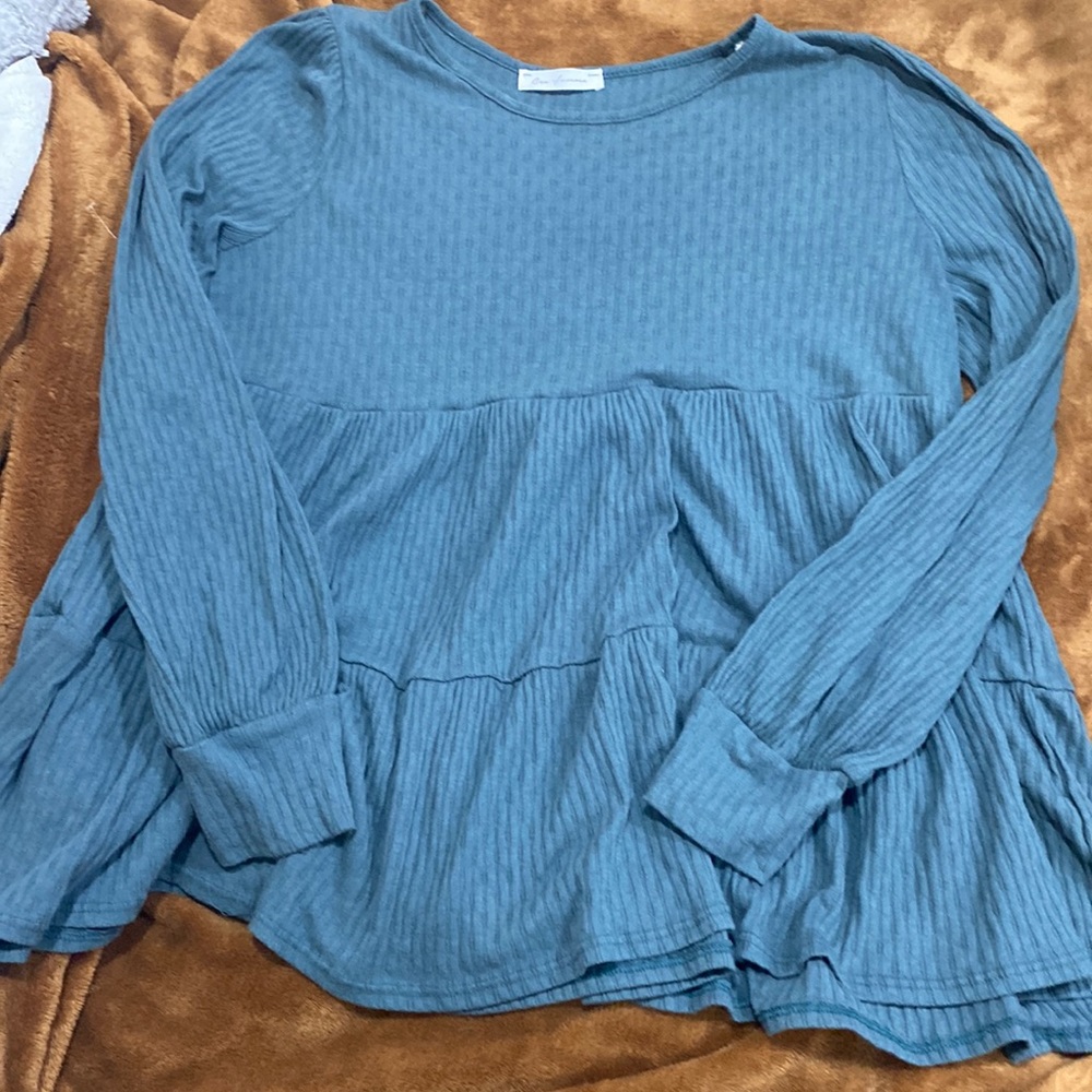Blue Long Sleeve Shirt. From a Boutique. In great condition